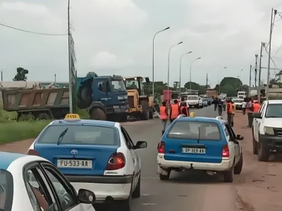 Circulation perturbée à port-gentil