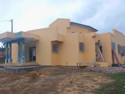 Lombo-Bouenguidi : le siège du Conseil départemental fait peau neuve