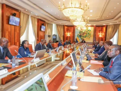 Conseil des ministres au Gabon
