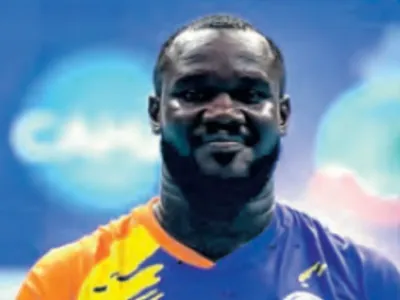 Darmel Mboutsou Mihindou, handballeur gabonais