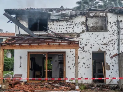 Dégats de l'attaque de drone sur Goma