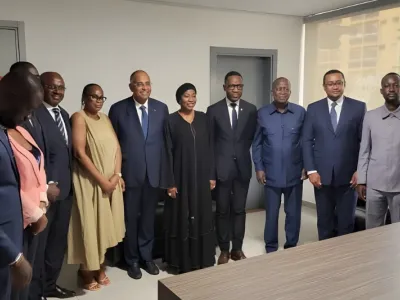 La délégation de l’UDB au siège du RHDP