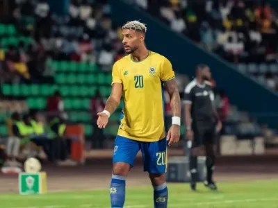 Denis Bouanga, footballeur international gabonais