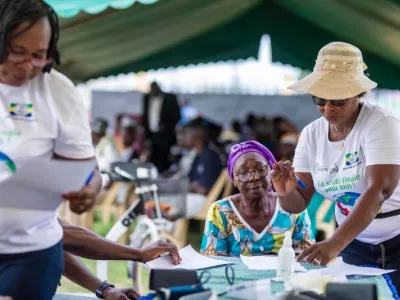Phase de dépistages sur l’un des sites de la commune
