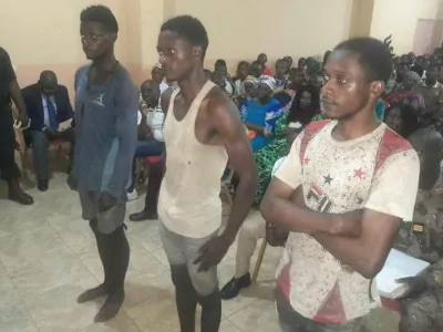 Les trois frères purgent actuellement leur peine à la prison de Yené. © lea dadoud