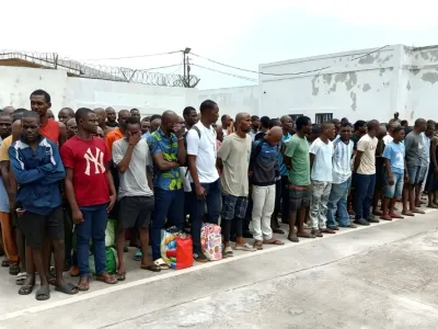 Détenus irréguliers libérés de la prison de Libreville