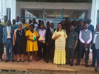 Une vue des participants à la cérémonie d'installation de la commission provinciale des droits de l'homme
