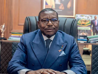 Edgard Moukoumbi, ministre des Travaux publics