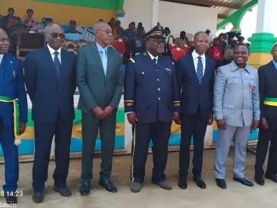 Les élus locaux de Malinga après leur installation par le gouverneur de la Ngounié