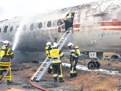 L’exercice a permis la maîtrise des techniques d’intervention en cas de crise à l’aéroport de Franceville