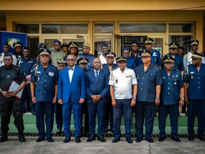 Adrien Nguema Mba, Ministre de l’Intérieur, de la Sécurité et de la Décentralisation et les FNP
