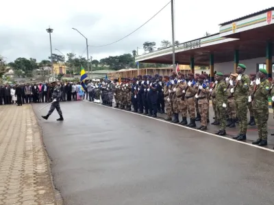 La phase des honneurs militaires