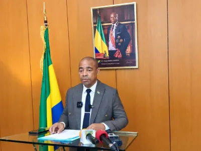 Germain Biahodjow, ministre de la Communication et des Médias 