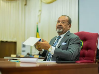 Guy-Bertrand Mapangou, président du Conseil Economique, Social, Economique, Environnemental et Culturel