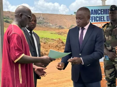 Hermann Immongault, vice-président du gouvernement gabonais