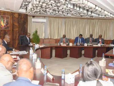 Hermann Immongault, vice-président du gouvernement gabonais