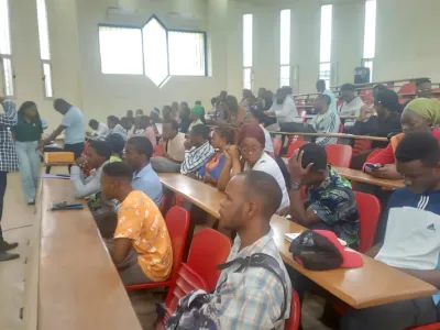 Les étudiants des filières ciblées à la rencontre avec Huawei