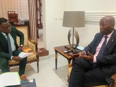 Augustin Emane, ministre de la justice