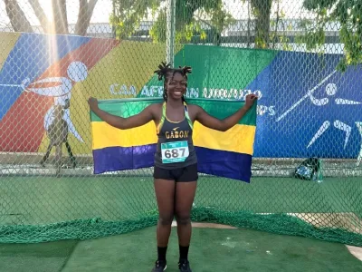 Kenza Falana, athlète gabonaise 