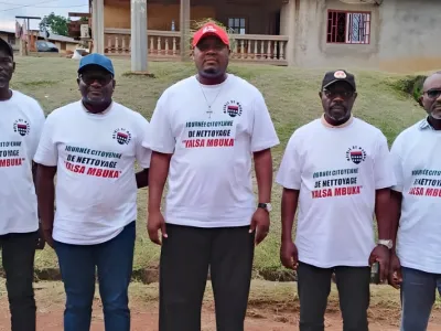 Lebomo Estimé Pédox, maire de moanda 