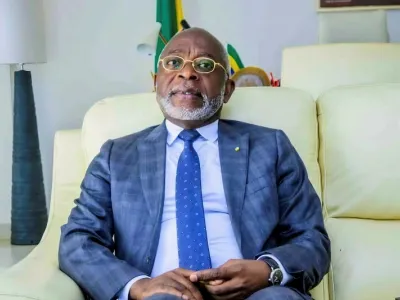 Lubin Ntoutoume, ministre de l'Industrie et de la Transformation locale