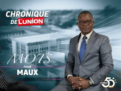 Chistian Germain Kouiga, Responsable Rubrique - Société et Culture & Enquêtes et reportages à L'Union