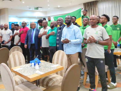 Ligue des champions : l’AS Mangasport reçoit le soutien du Haut-Commissaire du Gabon en Afrique du Sud