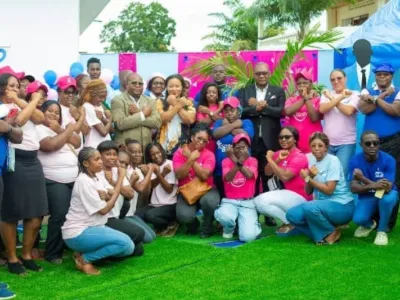 Novembre bleu : Lambaréné accueille le « Village Rose et Bleu »