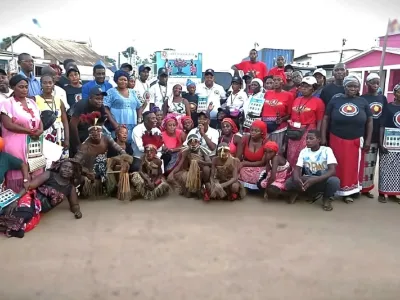 Les membres de Maghanga Ma Nzambe