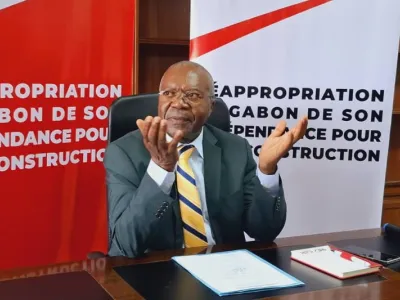 Michel Ongoundou Loundah, président de REAGIR