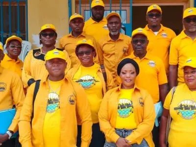 Le bureau directeur de l’association Mbungu.