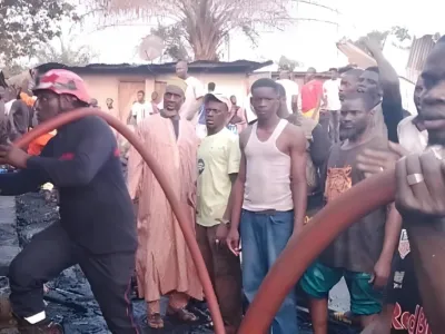 Moanda : une dizaine d'appartements réduits en cendres par un incendie