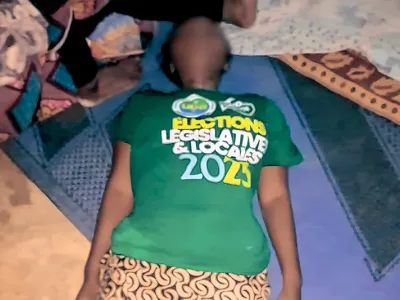 La regrettée Alicia Elisse Mbori Mbandi peu de temps après avoir rendu l’âme.