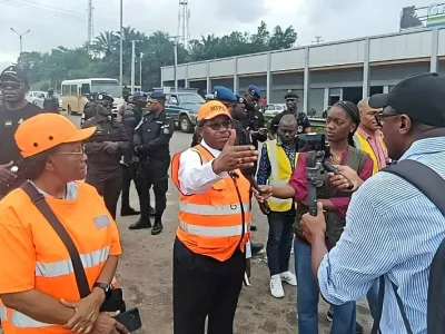 Edgard Moukoumbi, ministre des Travaux publics