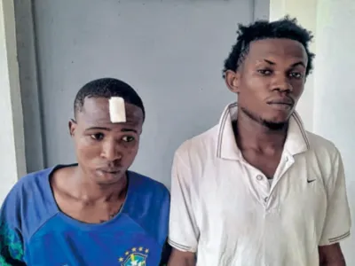 Ndolou Okouélé et Chrisny Mogho, présumés voleurs