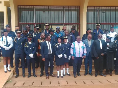 Les nouveaux OPJ et les autorités judiciaires autour du préfet de la Douya-Onoye