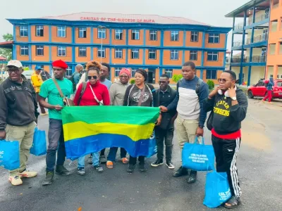 Membres d'ONG gabonaises à Cotonou