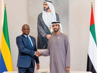 Brice Clotaire Oligui Nguema, président du Gabon, à Abu Dhabi