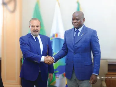 Le président de la République, Brice Clotaire Oligui Nguema