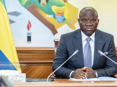 Brice Clotaire Oligui Nguema, président du Gabon