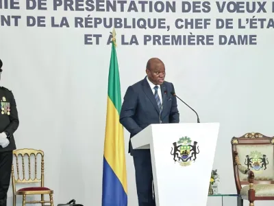 Brice Clotaire Oligui Nguema, président du Gabon