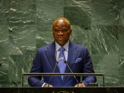 DISCOURS DE  S.E.M. BRICE CLOTAIRE OLIGUI NGUEMA