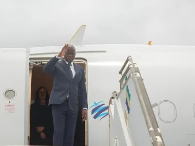 Le président de la République Brice Clotaire Oligui Nguema