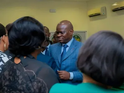 le président fondateur de l’Union démocratique des bâtisseurs (UDB), Brice Clotaire Oligui Nguema