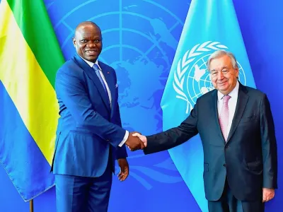 Diplomatie : António Guterres salue le leadership d’Oligui Nguema
