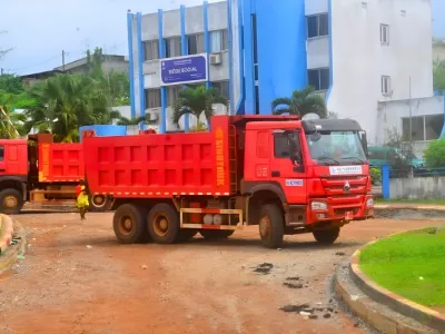 Le restant des travaux devrait atteindre le siège de la SEEG au centre-ville.