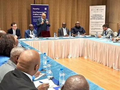Participants au forum Gabon-Royaume-Uni