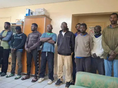 Neuf pêcheurs clandestins angolais en voie d'expulsion