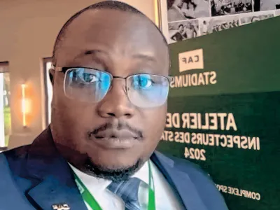 Carly Nkoulou, président de la Commission juridique de la Fégafoot