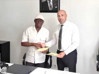Avec cette signature, l’équipementier marocain s’engage également à ouvrir une boutique des Panthères à Owendo